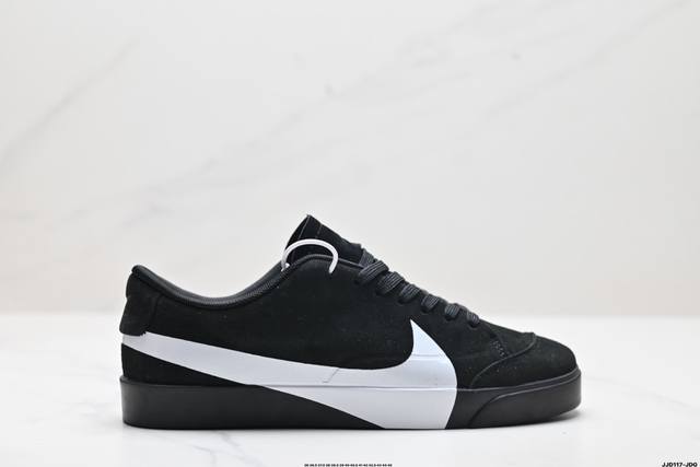 公司级耐克nike Blazer City Low Lx 耐克春季爆款 翻毛皮鞋面 复古大钩子休闲百搭板鞋 货号:Av2253-001 尺码:36 36.5 3