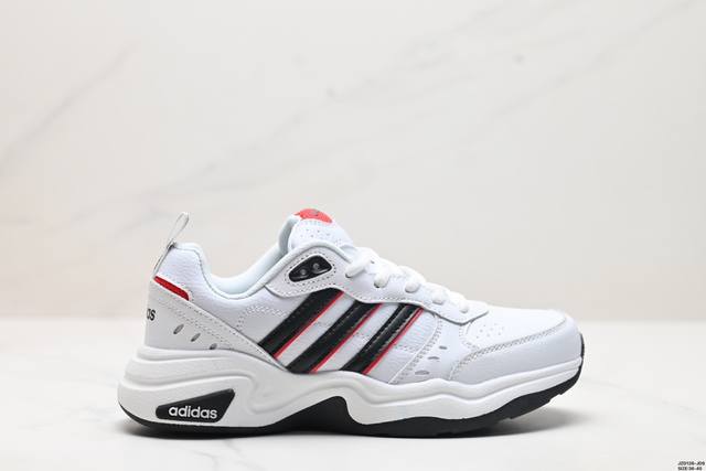 公司级adidas Neo Strutter 皮革 复古运动 防滑 低帮 生活休闲鞋 货号:Fw3742 尺码:36-45 Id:Jzd126-Jds