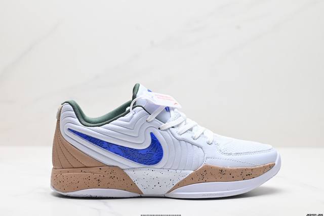 真标nike Ja 2 莫兰特2代 耐克时尚百搭 耐磨透气 低帮篮球鞋 货号:Fd7327-101 尺码:36 36.5 37.5 38 38.5 39 40