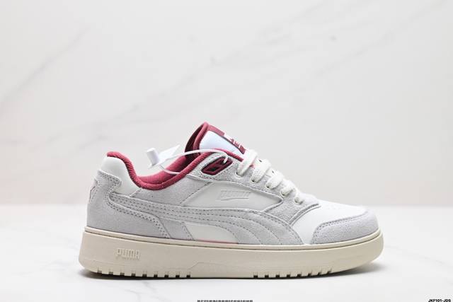 公司级puma Doublecourt 潮流运动 防滑耐磨 低帮 彪马板鞋 货号:293283 01 尺码:35.5 36 37 37.5 38 38.5 39