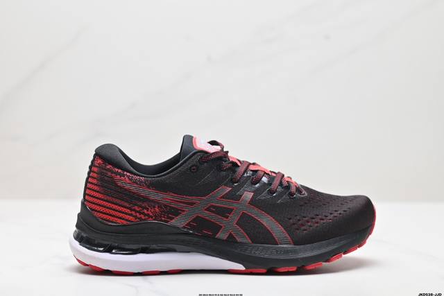 公司级亚瑟士asics Gel-Kayano 28系列运动跑鞋 缓震稳定支撑跑步鞋 以“稳定支撑”为特征的gel-Kayano 28，采用全新flytefoam