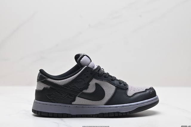 公司级耐克nike Dunk Low 扣篮系列 复古低帮休闲运动滑板板鞋 采用脚感柔软舒适zoomair气垫 有效吸收滑板等极限运动在落地时带来的冲击力 为街头