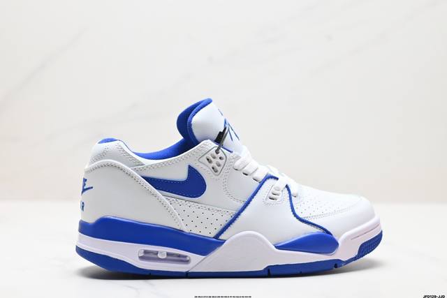 公司级耐克nike Air Flight 89男子运动鞋 Aj4兄弟款 缓震篮球鞋 重塑80年代后期非凡篮球战靴的经典风范 利落皮革结构搭载卓越缓震系统 重现传