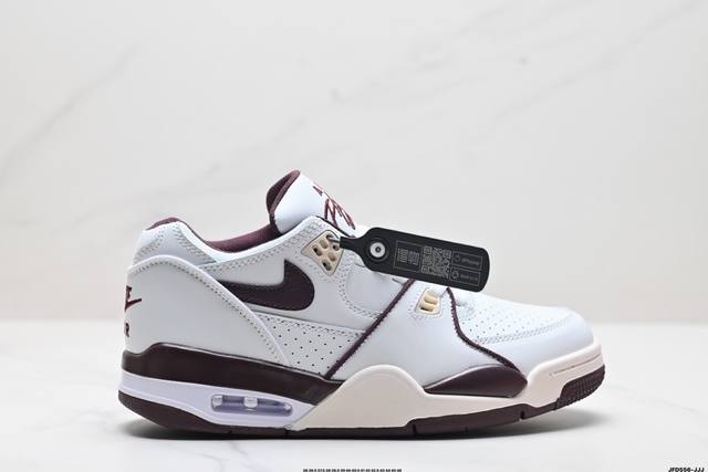 公司级耐克nike Air Flight 89男子运动鞋 Aj4兄弟款 缓震篮球鞋 重塑80年代后期非凡篮球战靴的经典风范 利落皮革结构搭载卓越缓震系统 重现传