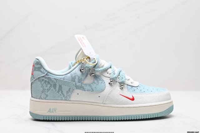 公司级nike Air Force 1'07 Lv8 原楦头原纸板 打造纯正低帮空军版型 专注外贸渠道 全掌内置蜂窝气垫 原盒配件 原厂中底钢印、拉帮完美 货号