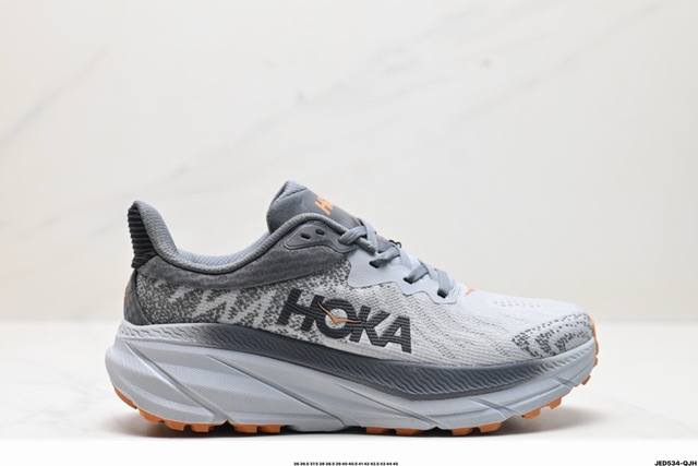 公司级hoka Challenger Atr 7 运动平衡 轻便系带减震防滑耐磨低帮跑步鞋 货号:1134498 尺码:36 36.5 37.5 38 38.5