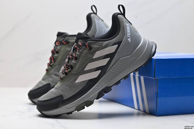 公司级adidas Terrex Anylander 阿迪达斯男款运动鞋灰色系带缓震轻质舒适百搭运动鞋 货号:Id0901 尺码:39-45 Ld:Jkd534