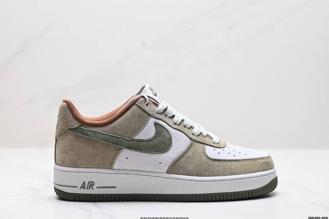 公司级nike Air Force 1'07 Su19 原楦头原纸板 打造纯正低帮空军版型 专注外贸渠道 全掌内置蜂窝气垫 原盒配件 原厂中底钢印、拉帮完美 货