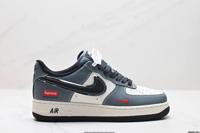 公司级nike Air Force 1'07 原楦头原纸板 打造纯正低帮空军版型 专注外贸渠道 全掌内置蜂窝气垫 原盒配件 原厂中底钢印、拉帮完美 货号:Xz6