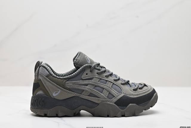 公司级asics Gel-Pickax 亚瑟士 登山徒步 户外运动平衡减震 抗冲击支撑 防滑耐磨平衡轻便 户外功能鞋 货号: 3A746-001 尺码:40.5