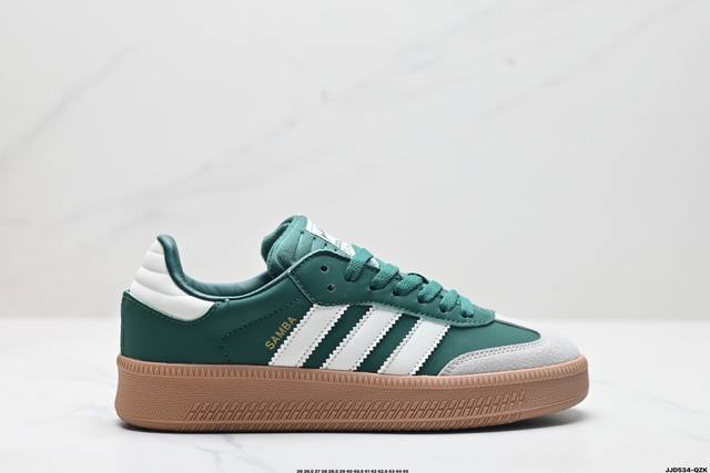 公司级阿迪达斯三叶草adidas Originals Samba Xlg 桑巴舞系列绅士德训足球风百搭低帮休闲运动板鞋 货号:Ji2582 尺码:36 36.5