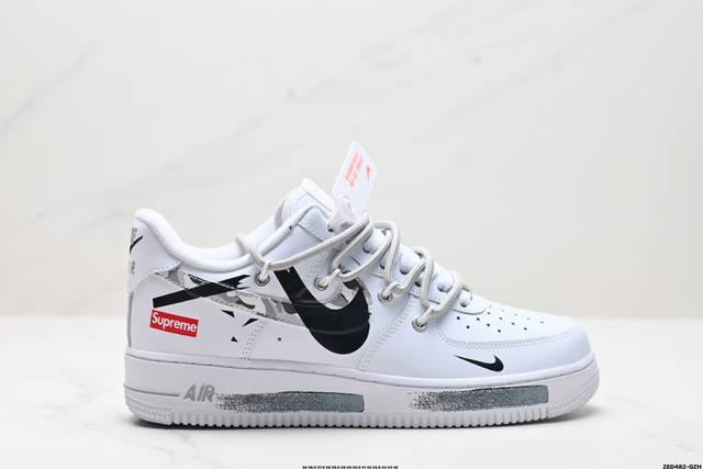 公司级nike Air Force 1'07 Lv8 原楦头原纸板 打造纯正低帮空军版型 专注外贸渠道 全掌内置蜂窝气垫 原盒配件 原厂中底钢印、拉帮完美 货号