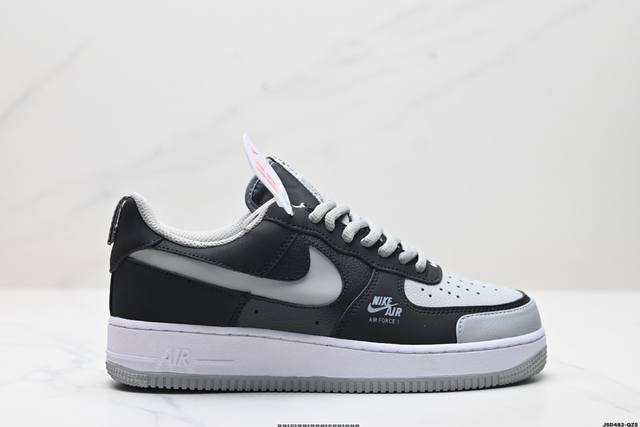 公司级nike Air Force 7 Lv8 原楦头原纸板 打造纯正低帮空军版型 专注外贸渠道 全掌内置蜂窝气垫 原盒配件 原厂中底钢印、拉帮完美 货号:Bq