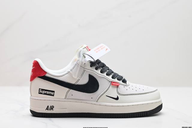 公司级nike Air Force 1'07 Lv8 原楦头原纸板 打造纯正低帮空军版型 专注外贸渠道 全掌内置蜂窝气垫 原盒配件 原厂中底钢印、拉帮完美 货号