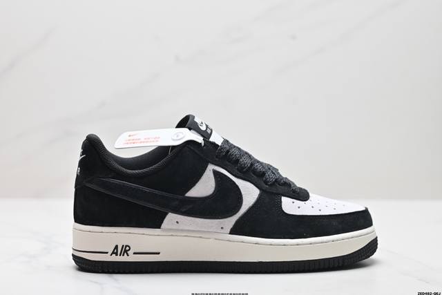 公司级nike Air Force 1'07 原楦头原纸板 打造纯正低帮空军版型 专注外贸渠道 全掌内置蜂窝气垫 原盒配件 原厂中底钢印、拉帮完美 货号:Mx0