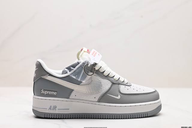 公司级nike Air Force 1'07 Lv8 原楦头原纸板 打造纯正低帮空军版型 专注外贸渠道 全掌内置蜂窝气垫 原盒配件 原厂中底钢印、拉帮完美 货号