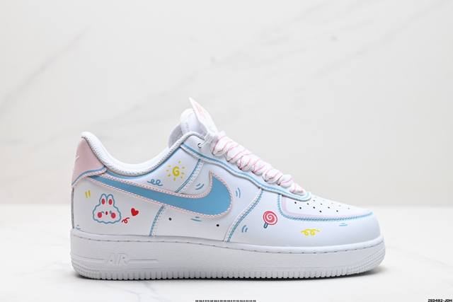 公司级nike Air Force 1'07 Lv8 原楦头原纸板 打造纯正低帮空军版型 专注外贸渠道 全掌内置蜂窝气垫 原盒配件 原厂中底钢印、拉帮完美 货号