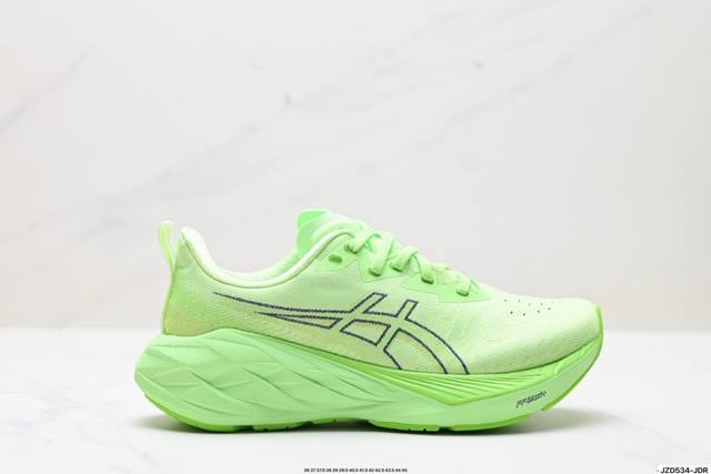 公司级asics Novablast 4 轻量跑鞋 低帮轻量透气缓震休闲运动跑步鞋 货号:1012B510-401 尺码:36 37 37.5 38 39 39