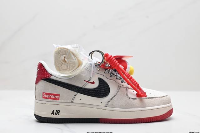 公司级nike Air Force 1'07 Lv8 原楦头原纸板 打造纯正低帮空军版型 专注外贸渠道 全掌内置蜂窝气垫 原盒配件 原厂中底钢印、拉帮完美 货号