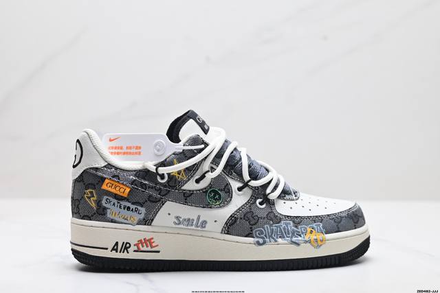 公司级nike Air Force 1'07 Lv8 原楦头原纸板 打造纯正低帮空军版型 专注外贸渠道 全掌内置蜂窝气垫 原盒配件 原厂中底钢印、拉帮完美 货号