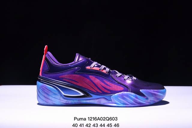 彪马 Puma Clyde Harwood Team篮球鞋 尺码：40 41 42 43 44 45 46 Xm1216Q603