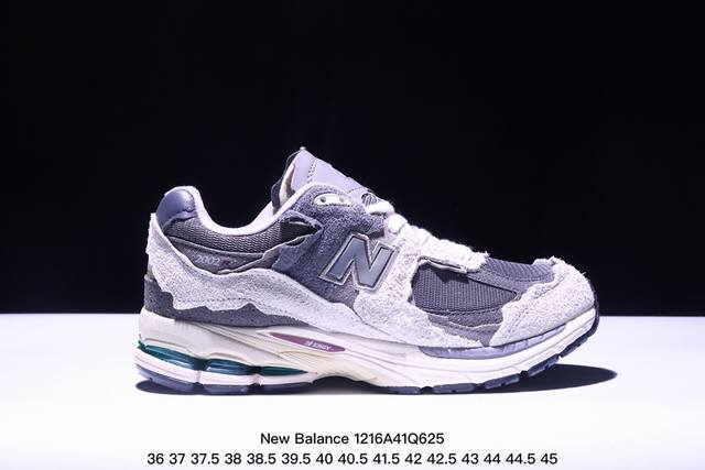 New Balance Ml2002 新百伦复古减震跑步鞋 织物材质运动鞋 真标带半码 Size:36-45码半 Xm1216Q625