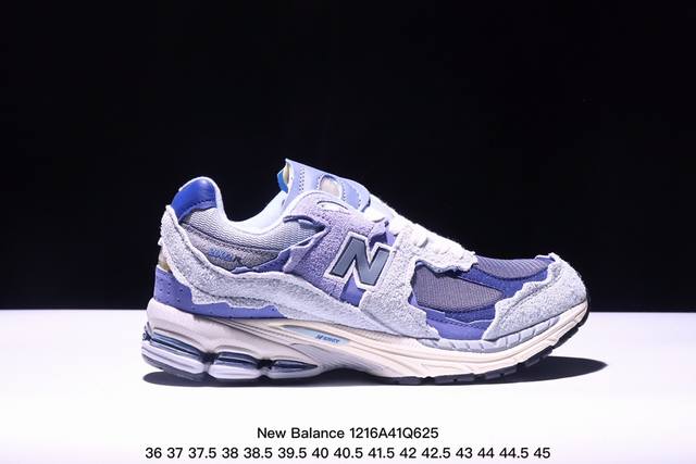 New Balance Ml2002 新百伦复古减震跑步鞋 织物材质运动鞋 真标带半码 Size:36-45码半 Xm1216Q625