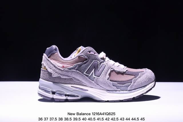 New Balance Ml2002 新百伦复古减震跑步鞋 织物材质运动鞋 真标带半码 Size:36-45码半 Xm1216Q625