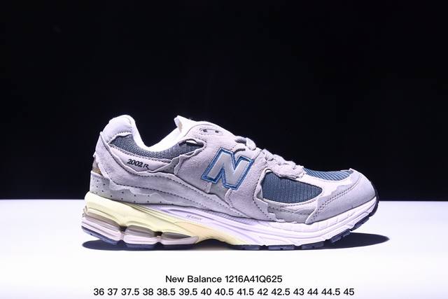 New Balance Ml2002 新百伦复古减震跑步鞋 织物材质运动鞋 真标带半码 Size:36-45码半 Xm1216Q625