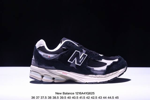 New Balance Ml2002 新百伦复古减震跑步鞋 织物材质运动鞋 真标带半码 Size:36-45码半 Xm1216Q625