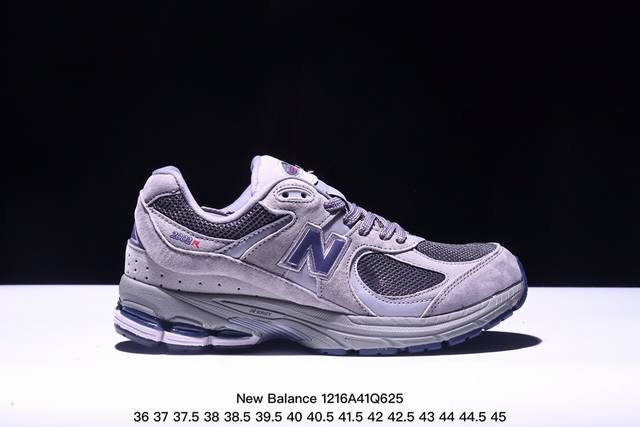 New Balance Ml2002 新百伦复古减震跑步鞋 织物材质运动鞋 真标带半码 Size:36-45码半 Xm1216Q625