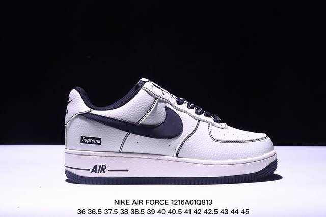 真标耐克nike Air Force 7空军一号低帮百搭休闲运动板鞋。柔软、弹性十足的缓震性能和出色的中底设计，横跨复古与现代的外型结合，造就出风靡全球三十多年