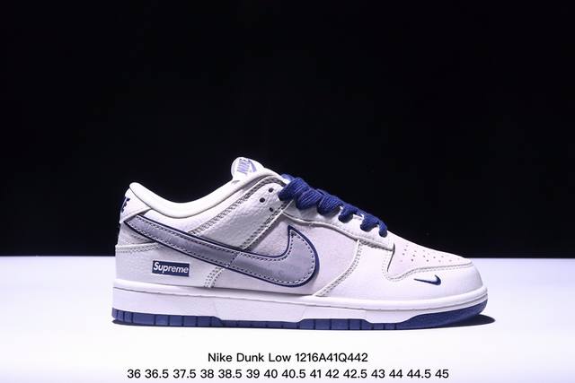 真标带半码nike Dunk Low 此款主张打破传统的工业化流水线设计限制，以made By Ideas的超级创意为理念，集结众多潮流设计师，结合时下最ing