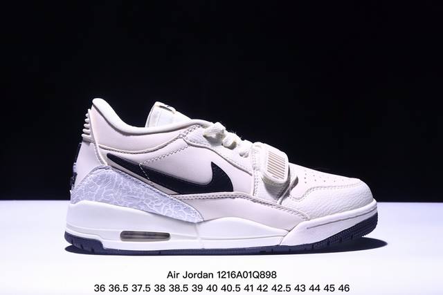 耐克nike Air Jordan Legacy 312 Low”White Pine Green“乔丹最强三合一混合版本低帮文化休闲运动篮球鞋 货号:Fn34