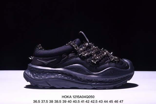 公司级hoka X Junya Watanabe 圆头套脚 低帮 生活休闲鞋 内里薄绒 秋冬季保暖半拖 这款鞋无论从脚感上 设计上都是当 顶流 极具穿搭属性 时