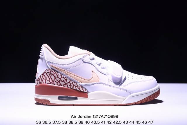 公司级三合一最强合体，多种新配色回归耐克nike Air Jordan Legacy 312 High”White Grey Fog Blue Red“乔丹最强