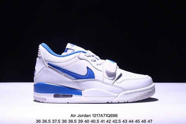 公司级三合一最强合体，多种新配色回归耐克nike Air Jordan Legacy 312 High”White Grey Fog Blue Red“乔丹最强