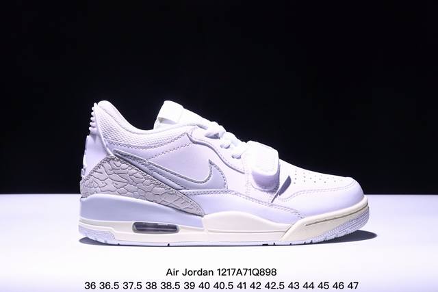 公司级三合一最强合体，多种新配色回归耐克nike Air Jordan Legacy 312 High”White Grey Fog Blue Red“乔丹最强