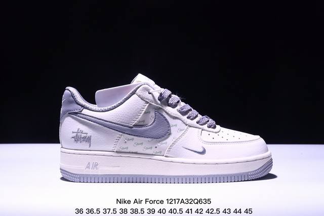 真标耐克nike Air Force 1’07 空军一号低帮百搭休闲运动板鞋。柔软、弹性十足的缓震性能和出色的中底设计，横跨复古与现代的外型结合，造就出风靡全球