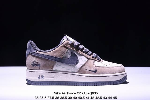 真标耐克nike Air Force 1’07 空军一号低帮百搭休闲运动板鞋。柔软、弹性十足的缓震性能和出色的中底设计，横跨复古与现代的外型结合，造就出风靡全球