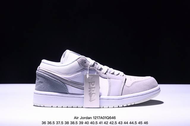 Travis Scott X Nike Air Jordan 1 Low X Champion Air Jordan 1 Low 纯原版本 全鞋采用原装头层皮，