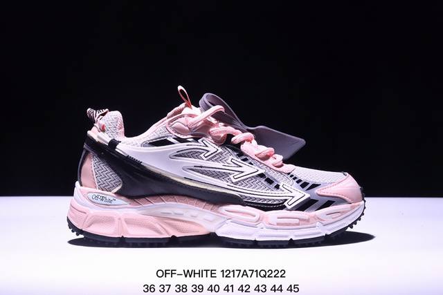 公司级off-White Ow Be Right Back 圆头系带 低帮 生活休闲鞋 尺码:36-45 Xm1217Q222