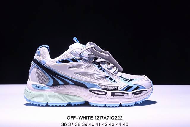 公司级off-White Ow Be Right Back 圆头系带 低帮 生活休闲鞋 尺码:36-45 Xm1217Q222