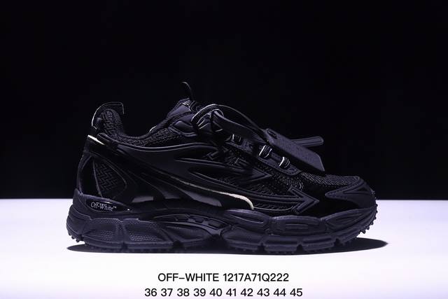 公司级off-White Ow Be Right Back 圆头系带 低帮 生活休闲鞋 尺码:36-45 Xm1217Q222