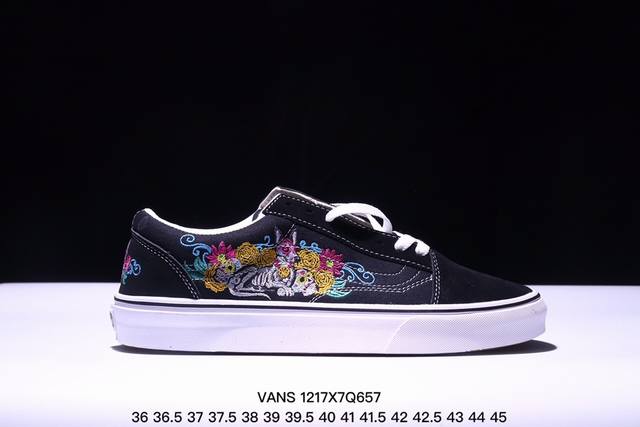 Vans万斯 Sk8Low潮流时尚 耐磨防滑 高帮休闲帆布硫化板鞋 尺码：36-45半 Xm1217Q 7