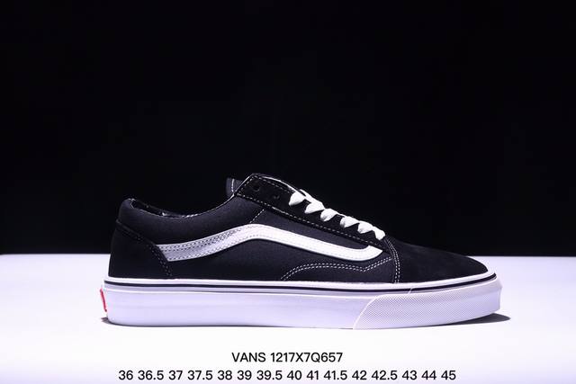 Vans万斯 Sk8Low潮流时尚 耐磨防滑 高帮休闲帆布硫化板鞋 尺码：36-45半 Xm1217Q 7