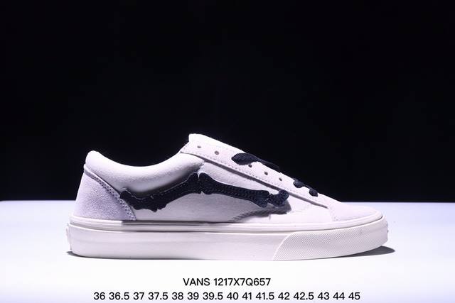 Vans万斯 Sk8Low潮流时尚 耐磨防滑 高帮休闲帆布硫化板鞋 尺码：36-45半 Xm1217Q 7