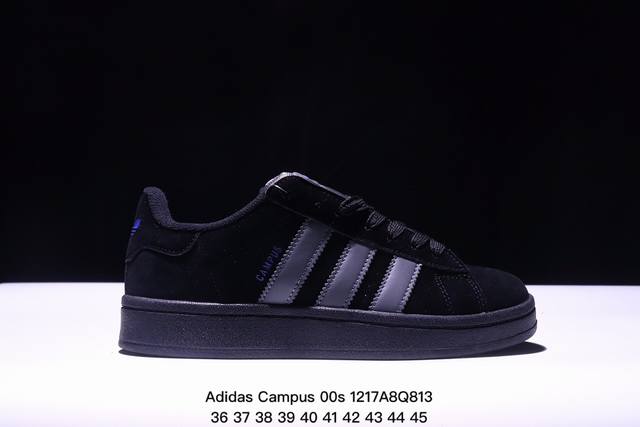 真标adidas Originals Campus 00S 学院系列 面包风经典复古低帮百搭休闲运动板鞋 货号:H03474 尺码:36-45 Xm1217Q8