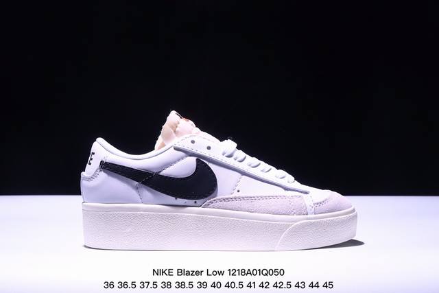 耐克nike Wmns Blazer Low Lx 开拓者 低帮百搭休闲运动板鞋 货号dj0292 尺码：36 36.5 37 38 38.5 39 40 40