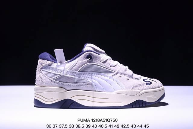 公司级 彪马puma Night Rider官方同款 情侣款 防滑耐磨厚底面包鞋低帮板鞋厚底增高运动鞋 类型：男女鞋 货号：401445 尺码：35-45含半码